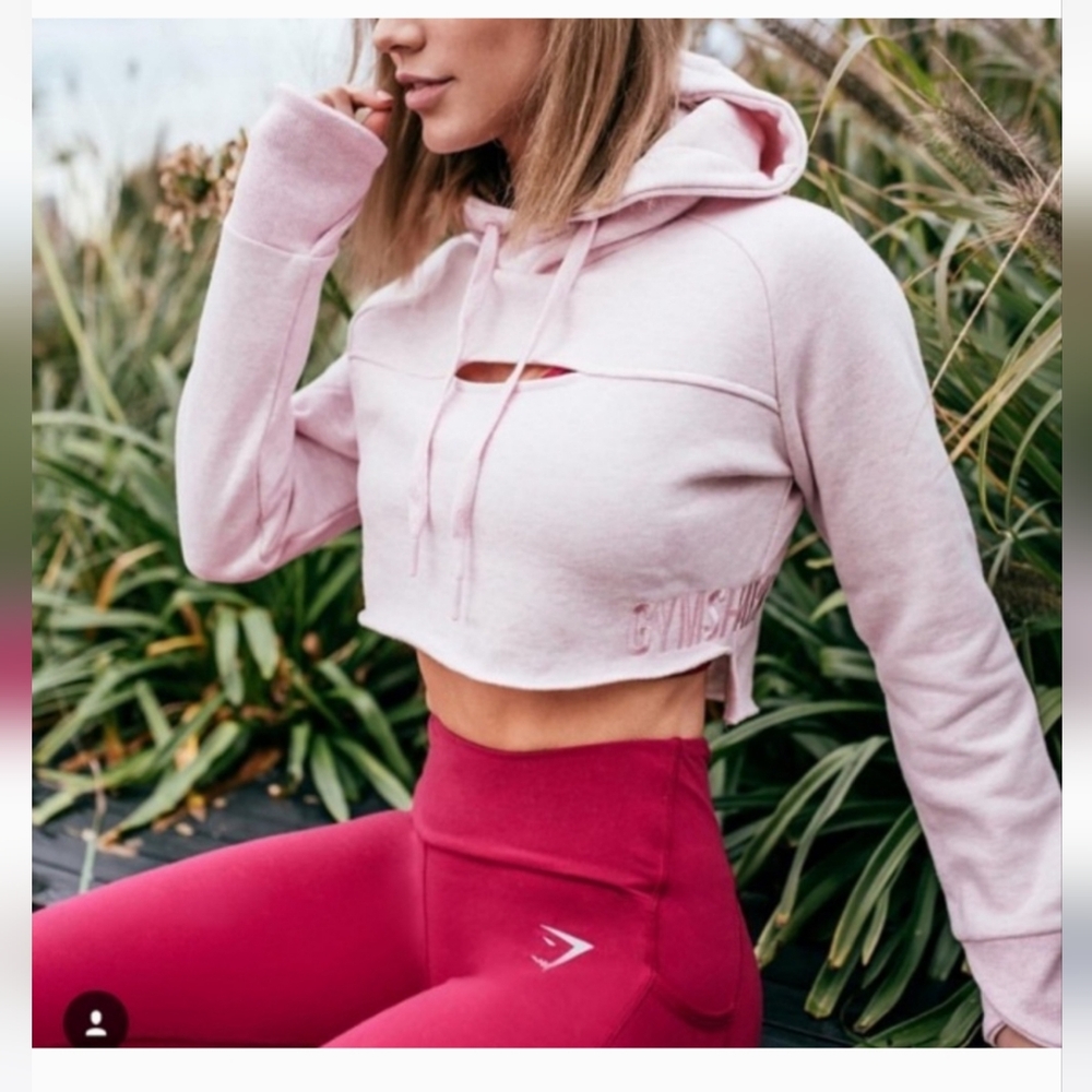 Gym shark peekaboo hoodie